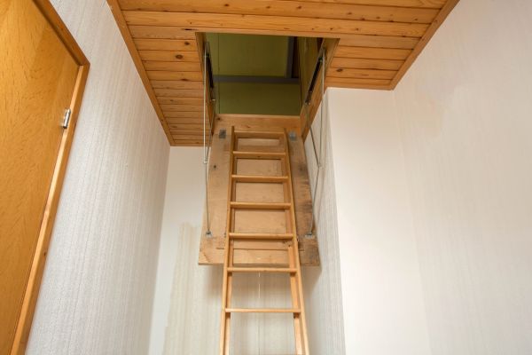 Attic Ladder Replacement in Brick