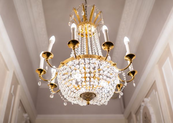Chandelier Light Replacement in Brick