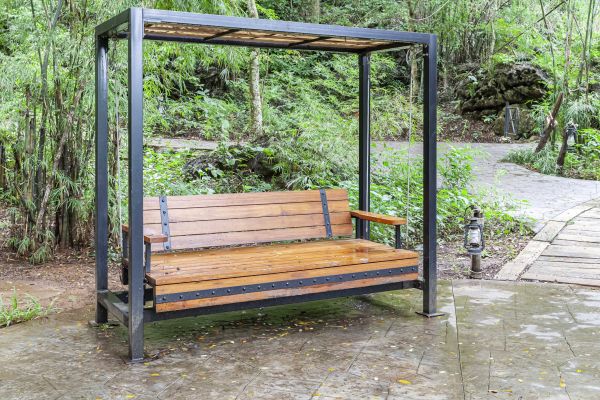 Arbor Swing Installation in Brick