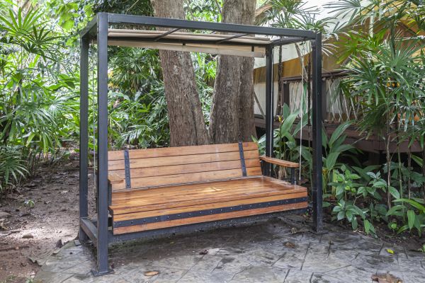 Arbor Swing Assembly in Brick