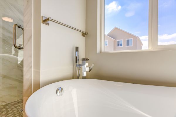 Towel Rod Installation in Brick
