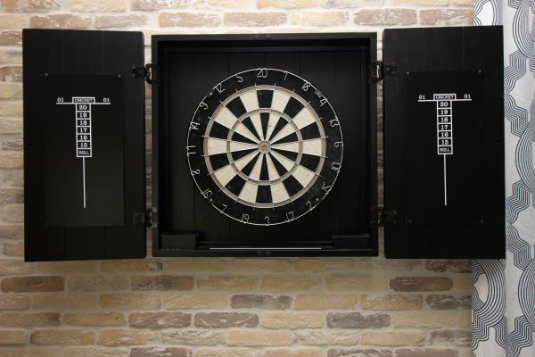 Dart Board Installation in Brick
